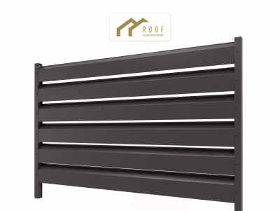 Ламели для забора RAL 8019